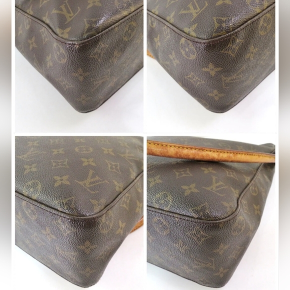 Authentic LOUIS VUITTON Looping GM Monogram Shoulder Tote Bag Purse - Picture 8 of 16